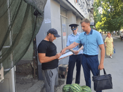 Продолжаются мероприятия по пресечению незаконной торговли