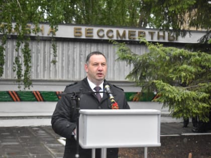 Сегодня в городе Ртищево состоялся торжественный митинг в честь Дня Победы