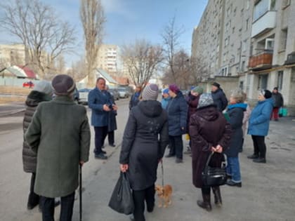 Андрей Аксенов встретился с инициативной группой Пролетарского поселка