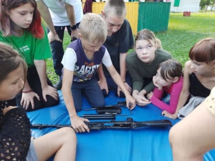 Подготовка к военно- спортивной игре "Зарница"