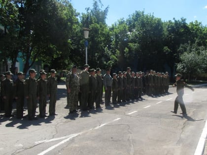 Саратовские кадеты прошли военно-патриотическую эстафету