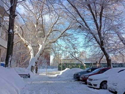 В Саратове утром до -23 градусов