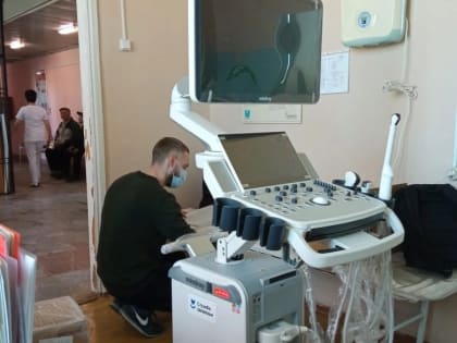 В Марксовскую поликлинику поступил новый аппарат УЗИ