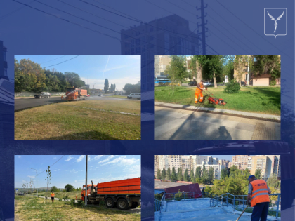 На территории города продолжаются мероприятия по благоустройству