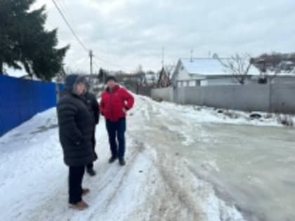В Заводском районе проведено обследование мест подтопления территорий грунтовыми водами