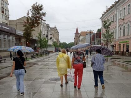 Дожди принесут в Саратовскую область потепление
