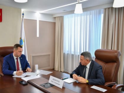 Роман Бусаргин обсудил с Борисом Шинчуком проведение Гражданского форума Саратовской области