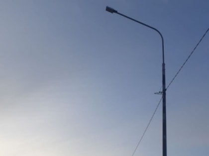 Жители пожаловались на неработающие фонари вдоль федеральной трассы