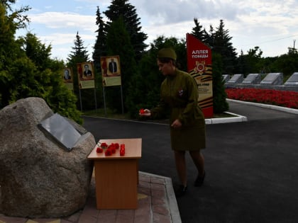 Аллея Героев приняла ещё двух героев