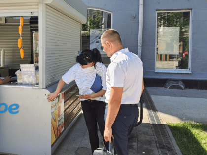 Проведено мероприятие с целью выявления нарушений установленного дизайн-кода к оформлению зданий