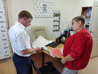 Алексей Сидоров провел приемы граждан