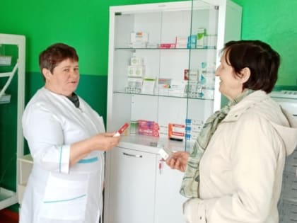В Калининском районе розничная торговля лекарственными препаратами осуществляется на всех ФАП