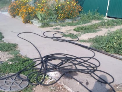 В районную администрацию через социальные сети продолжают поступать жалобы жителей о засорении системы канализации.