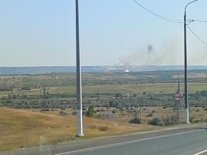 Пожар в Ленинском районе Саратова