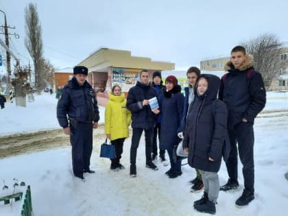 На улицах Петровска прошла профилактическая акция  «Осторожно! Мошенники!»