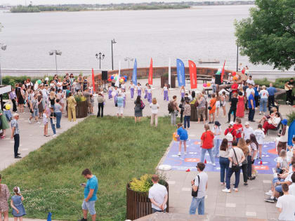 Накануне на Набережной Космонавтов состоялся городской фестиваль #ЛЕТОвДВИЖЕНИИ