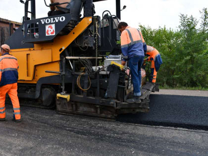 Ремонт "Автоподъезда к селу Розовое"