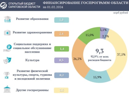 Расходы на социальные программы области за первый месяц превысили 9 млрд рублей