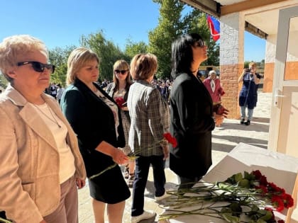 В Усатово открыли мемориальную доску Героев специальной военной операции