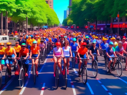 Жителей и гостей Саратова пригласили на велопарад ко Дню города