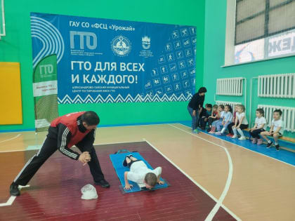 Воспитанники  дошкольных учреждений Александрово-Гайского района выполняли нормативы «ГТО»