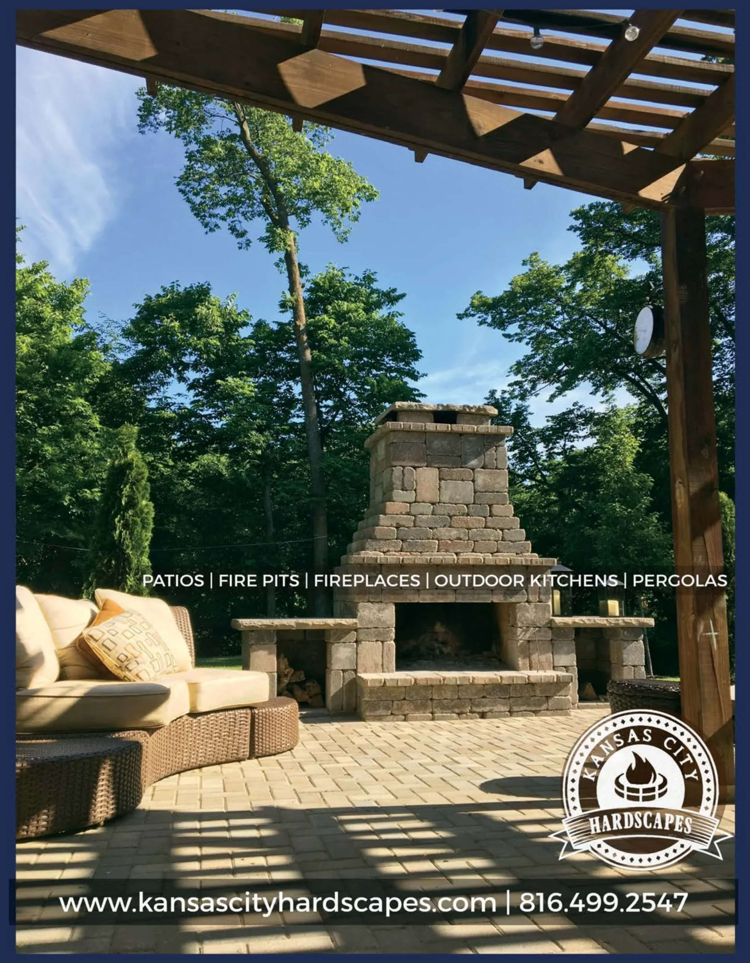 Published Kansas City Hardscapes project