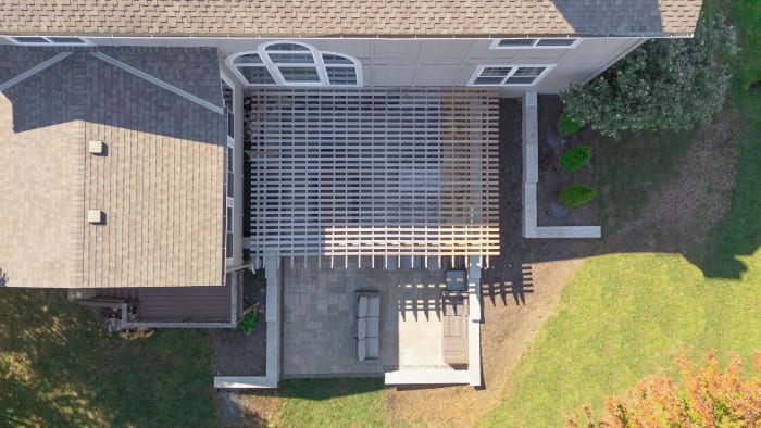 Lenexa build detail: paver surface