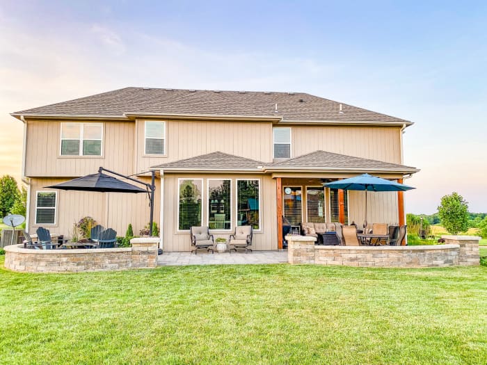 Paver Patio & Seating Walls, Kansas City, MO