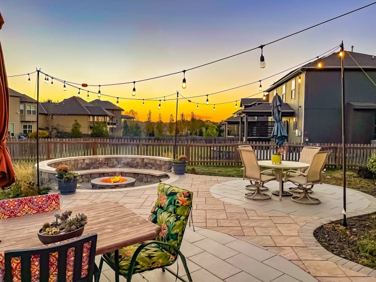 Sunken Fire Pit