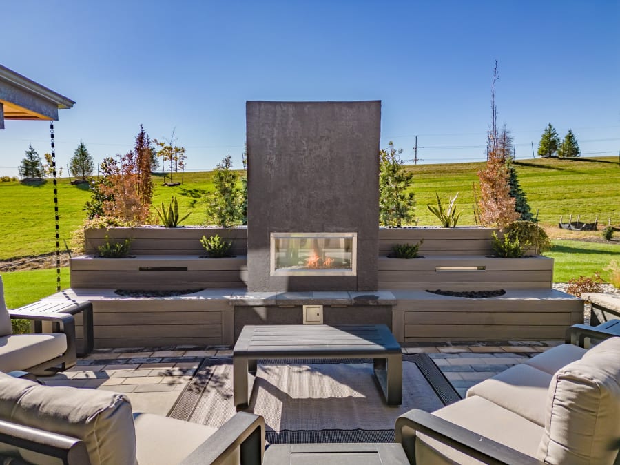 Fireplace & Pavilion