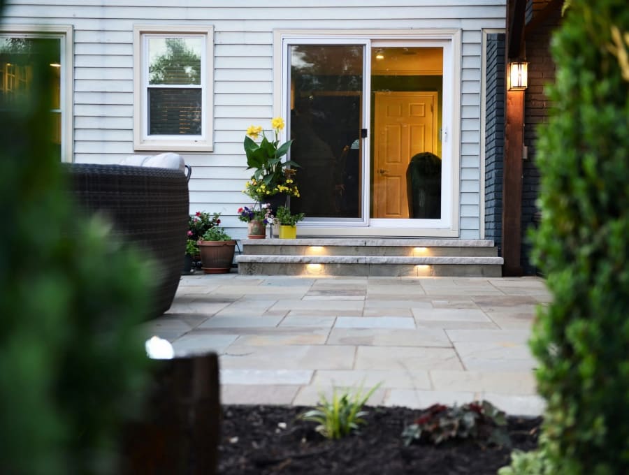 Real stone patios we've built across Kansas City