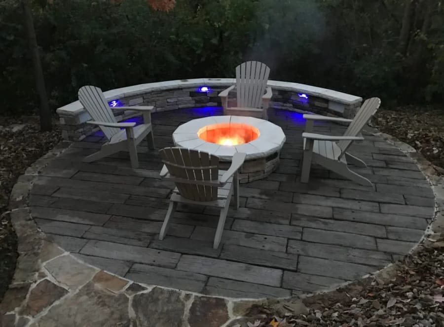 Stone veneer we've built across Kansas City