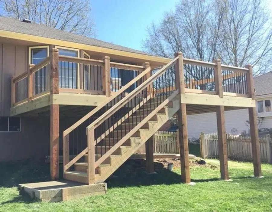 Real decks we've built across Kansas City