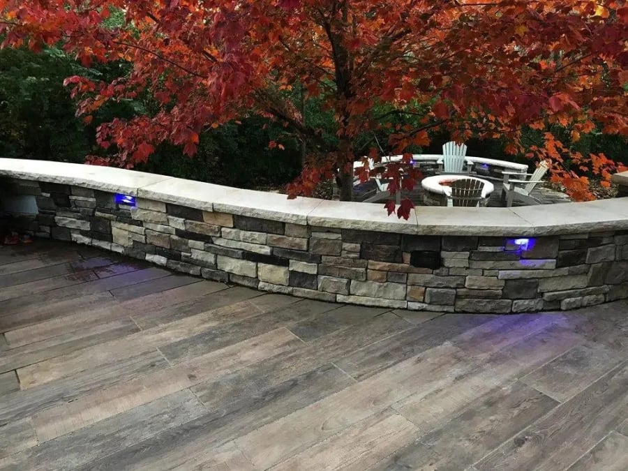 Stone veneer we've built across Kansas City