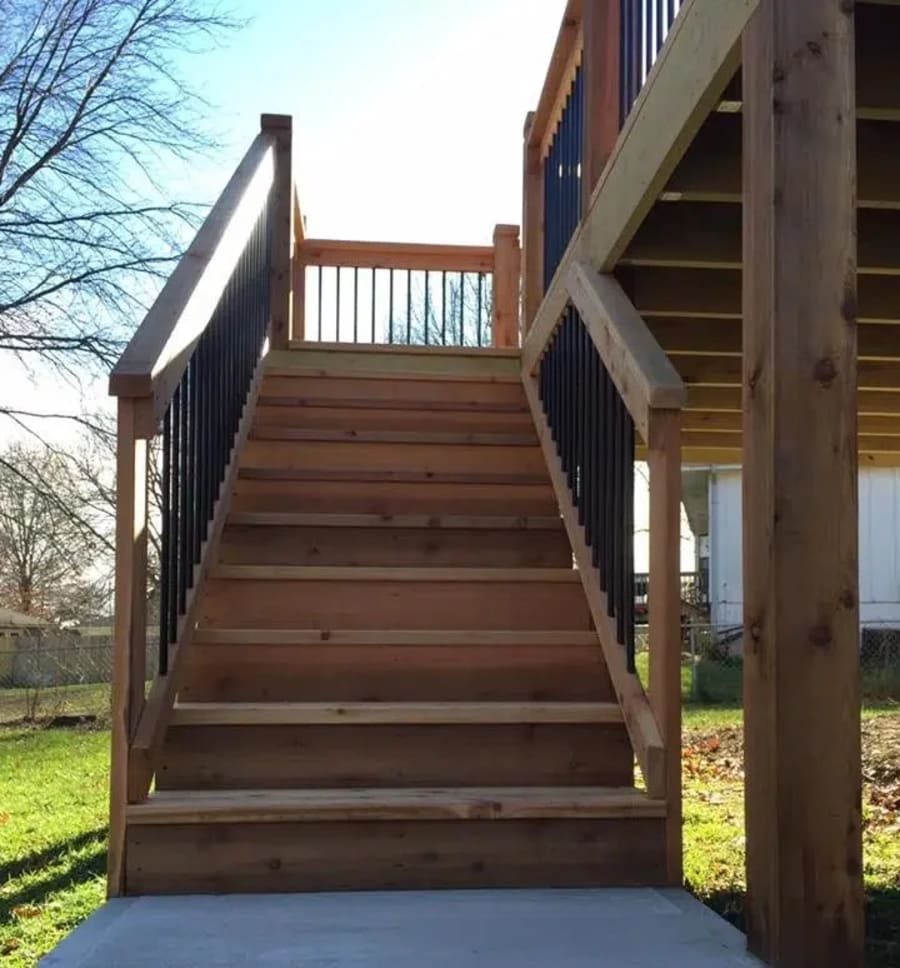 Real decks we've built across Kansas City