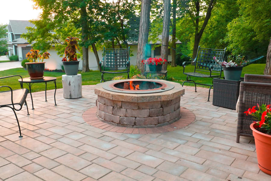 Real fire pits we've built across Kansas City