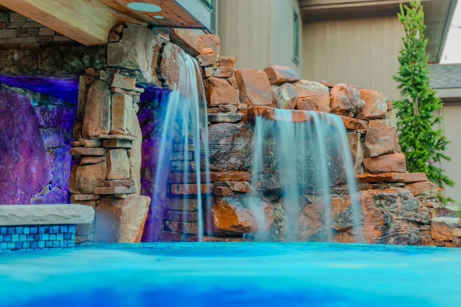 Custom water feature