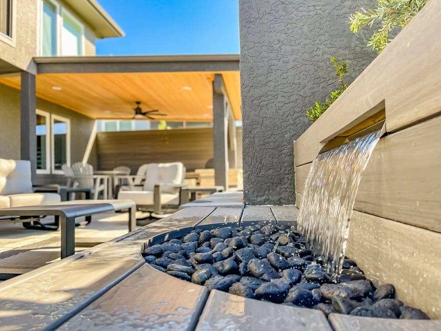 Custom water feature