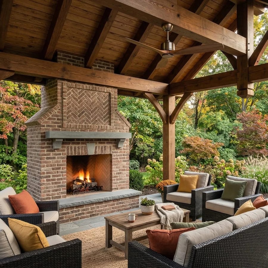 Outdoor Rooms, Not Just Patios