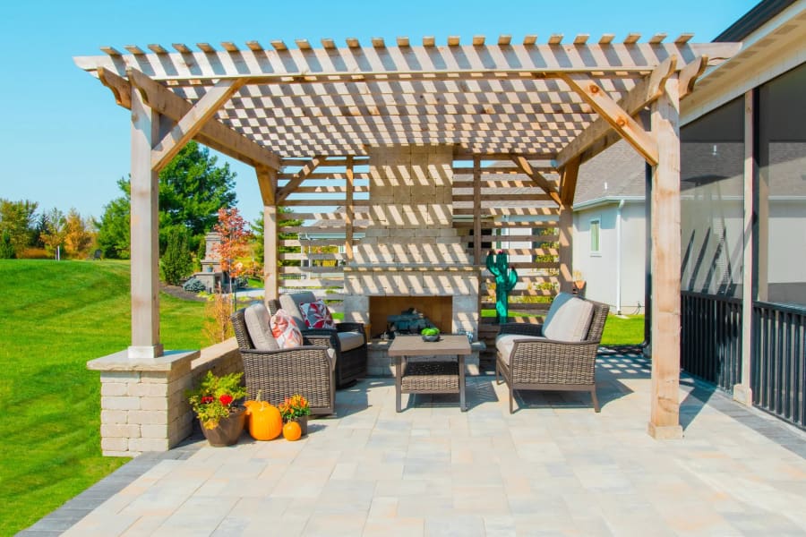 Real paver patios we've built across Kansas City
