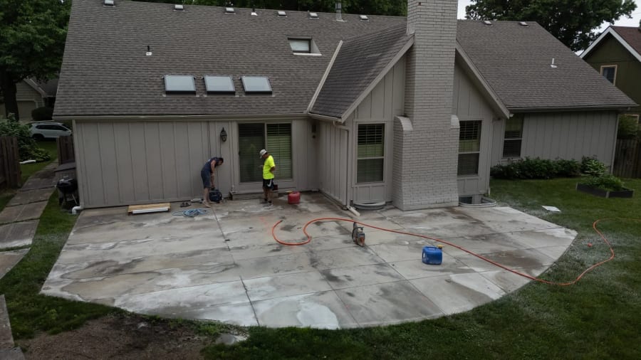 At Kansas City Hardscapes, we are typically booked five to six months