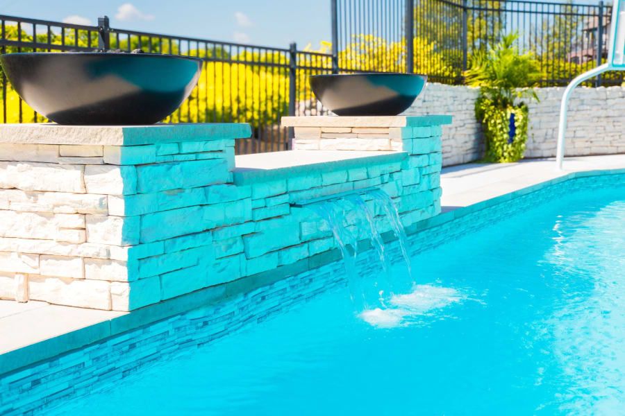 Custom water feature