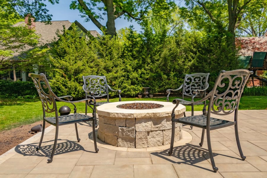 Real fire pits we've built across Kansas City