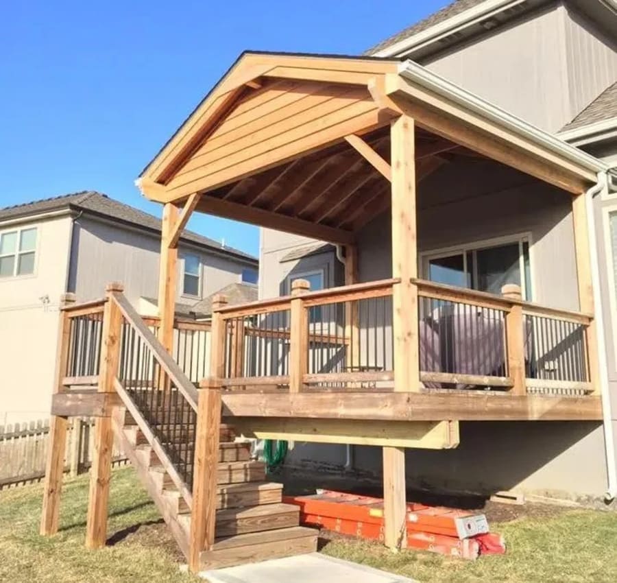 Real decks we've built across Kansas City