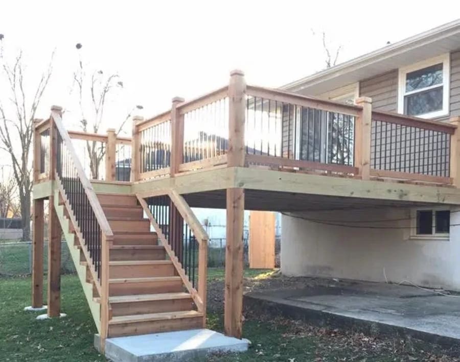 Real decks we've built across Kansas City