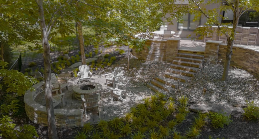 Real fire pits we've built across Kansas City