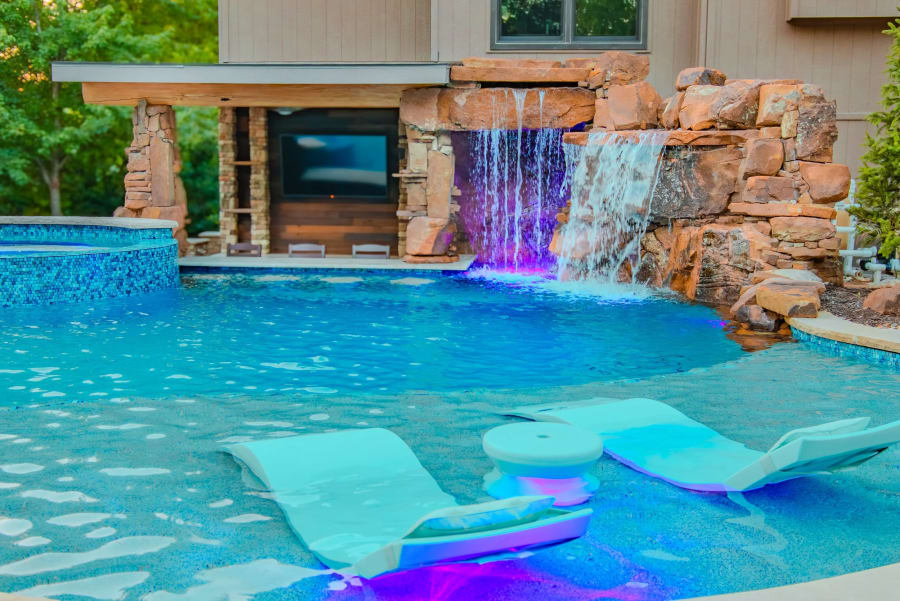 Custom water feature
