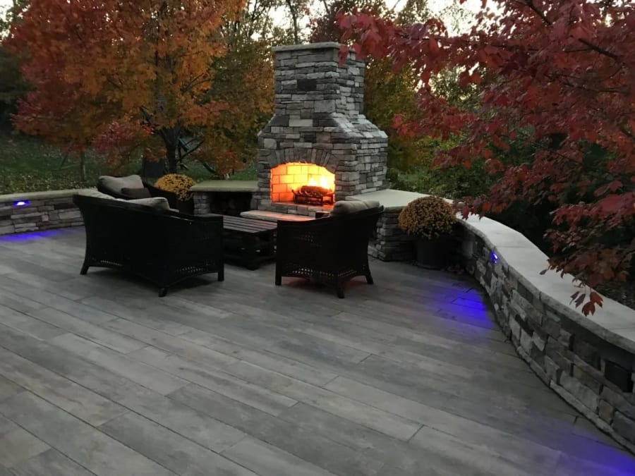 Stone veneer we've built across Kansas City
