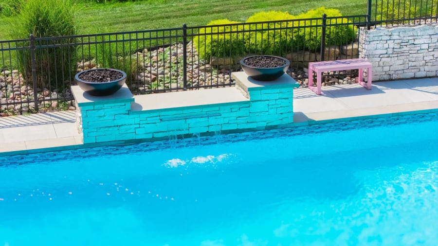 Custom water feature