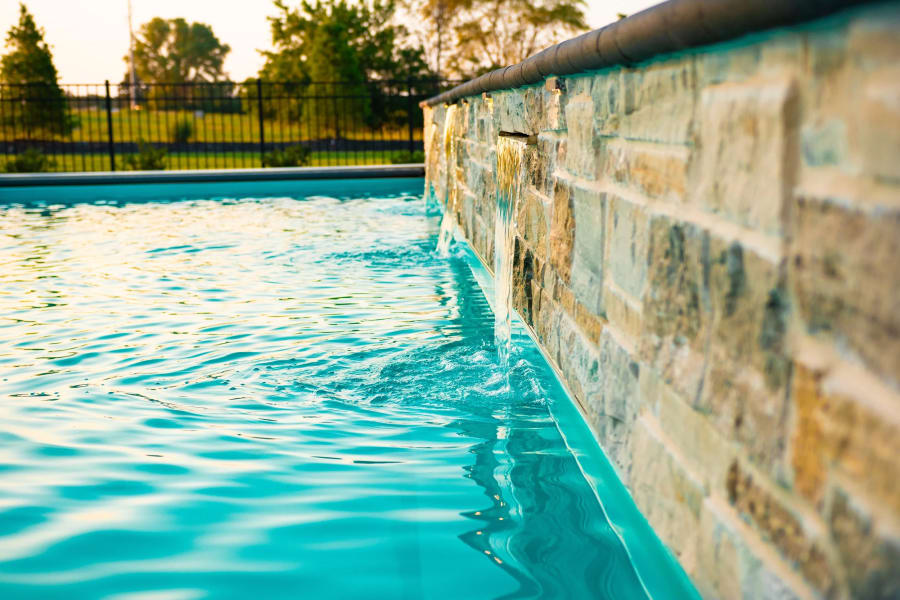 Custom water feature